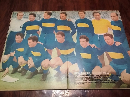 Poster Boca Juniors Campeon 1954 Ideal Decoracion