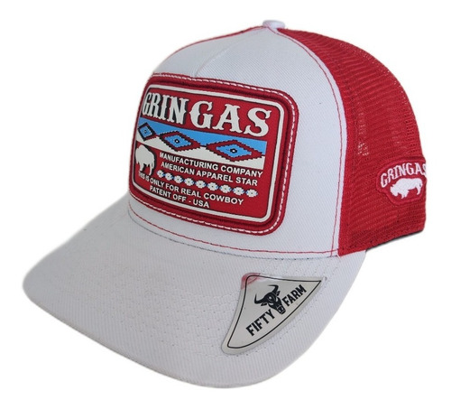 Gorra Fifty Farm Gringas Trucker Regulable Premium