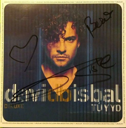 Cd David Bisbal - Tú Y Yo Deluxe ¡firmado! Nuevo Bonus T 