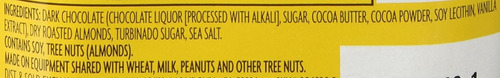 Trader Joe La Sal Del Mar Y Turbinado AzĂșcar Negra Almendra