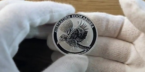 Moneda De Plata Colección Fauna Kookaburra De Australia