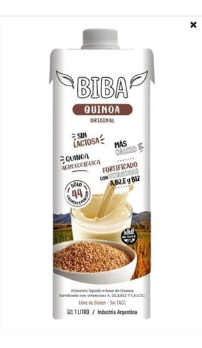 Leche De Quinoa Biba X 1 Litro