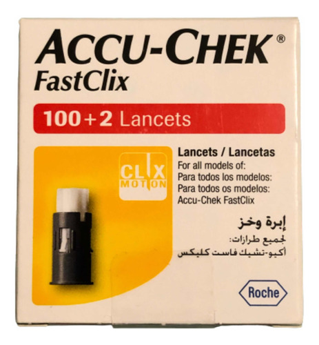 Accu Check Fast Clix Lancetas 100+2 Lancetas