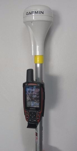 Imagen 1 de 6 de Kit Topografico Garmin Gps Map64sx Antena Ga38 Y Mapa Sd