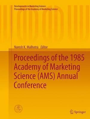 Libro Proceedings Of The 1985 Academy Of Marketing Scienc...