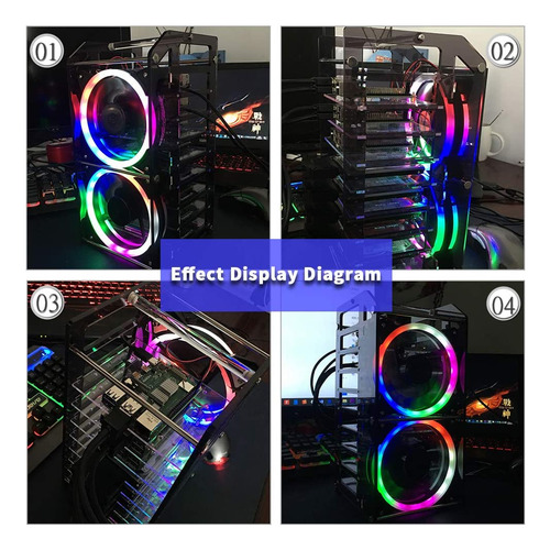 Geeekpi Raspberry Pi Cluster Case, Raspberry Pi Rack Case...