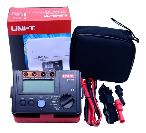 Medição De Resistência De Isolamento Megger Ac 750v Uni-t