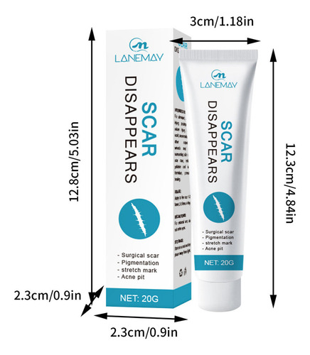 Gel Eliminador De Cicatrices Go For Queloides, Crema Repara