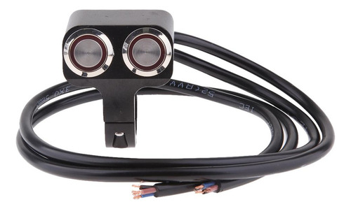 Kg W Interruptor De Manillar De Doble Botón Rojo