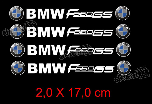 Adesivos Centro Roda Refletivo Moto Bmw F650gs Rd1 Fgc