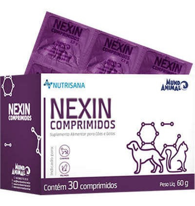 Nexin Nutrisana Suplemento Mundo Animal 30comprimidos 60g