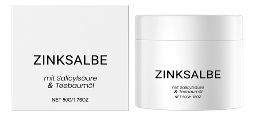 Ungüento De Zinc De 50 G Con Aceite De Árbol De Té Y Antisal