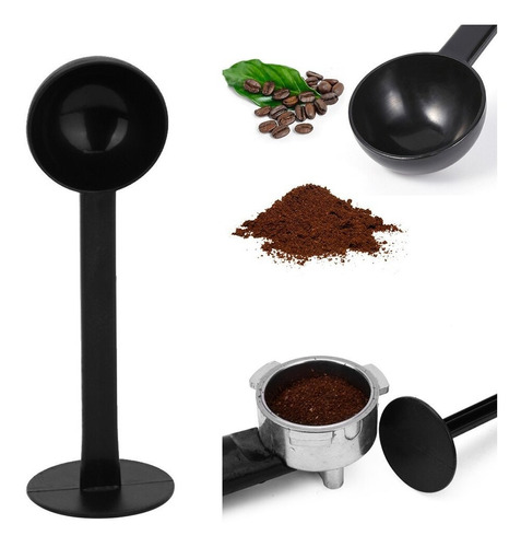 2 En 1 Espresso Café Tamper Cuchara Medidora Con Sta