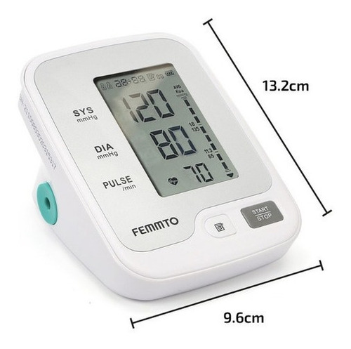 Imagen 7 de 10 de Tensiómetro digital de brazo automático Femmto YK-BPA2