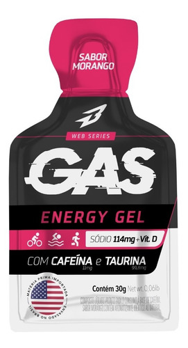 2x Caixas Gas Energy Gel 20 Sachês + Galão 2 Litr Bodyaction Sabor Guaraná/Morango/Preto