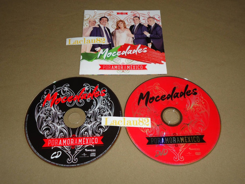 Mocedades Por Amor A Mexico 2018 Fonovisa Cd + Dvd