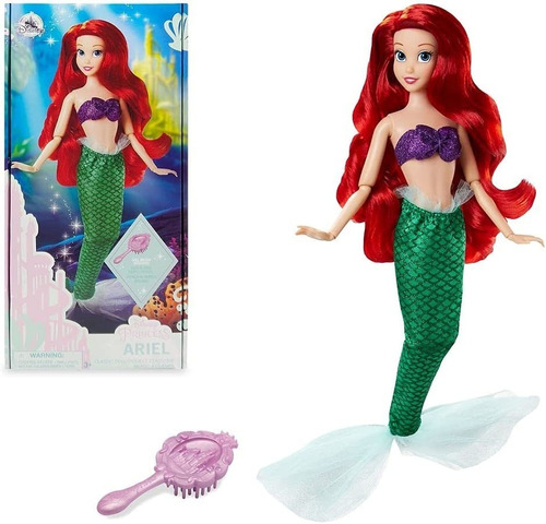 Disney Ariel La Sirenita Muñeca Original Juguete Niña