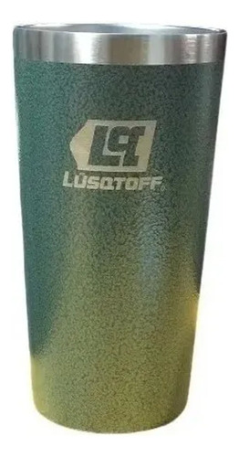 Vaso Térmico Lusqtoff 430ml Verde Vtl430-8v Frio Calor Acero