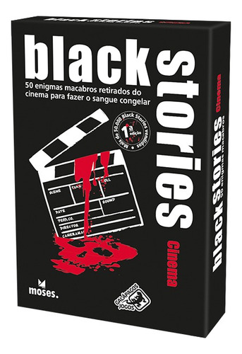 Black Stories Crimes Reais - Jogo De Cartas - Galápagos