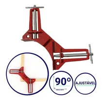 Comprar Grampo Sargento Angular Canto 90 Graus Marceneiro Vidraceiro