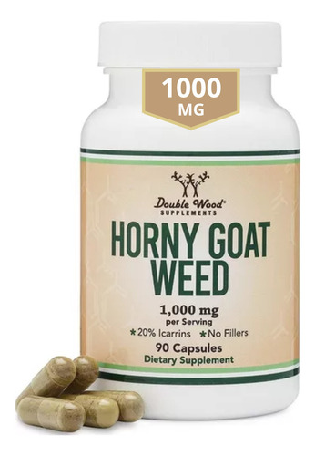 Horny Goat Weed Epimedium 20%icarins Capsulas Libido Hombres