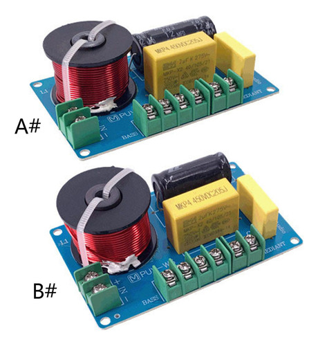 M (b) Divisor De Frecuencia De 3 Vías, 3 Piezas Por Juego,