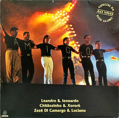 Amigos Lp 1996 Ao Vivo Chitãozinho Leandro E Zezé 4670
