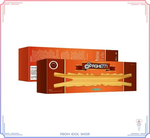 Álbum K-pop Le Sserafim Spaghetti Vol.3 Cheeky Neon Pepper