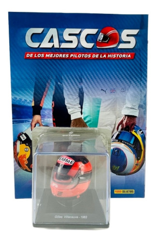 Cascos Grandes Premios Gilles Villeneuve 1982 Numero 23