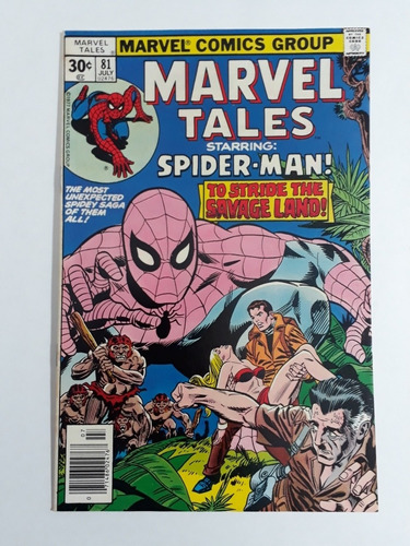 Comic Ingles De Spider-man.  Marvel Tales 81 . Año 1977