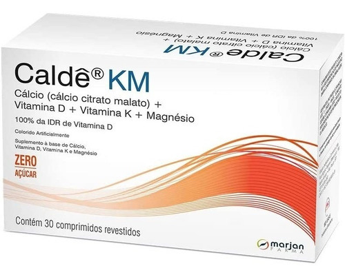 Calde Km C/30 Comprimidos Sabor Sem Sabor
