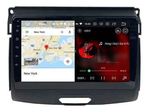 Equipo Gps Android Estereo Ford Ranger 2017-2022 Internet Hd