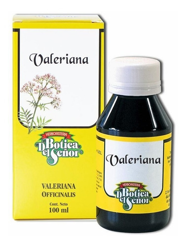 Tintura Valeriana Botica Del Señor 100ml