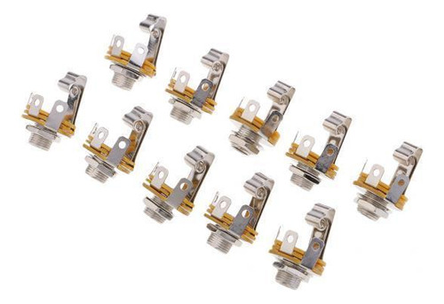 Conector Hembra De Audio 6 Piezas