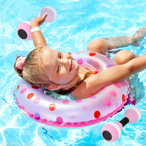 Mancuernas De Agua Para Aeróbic Acuático 2 Mancuernas Ergonó