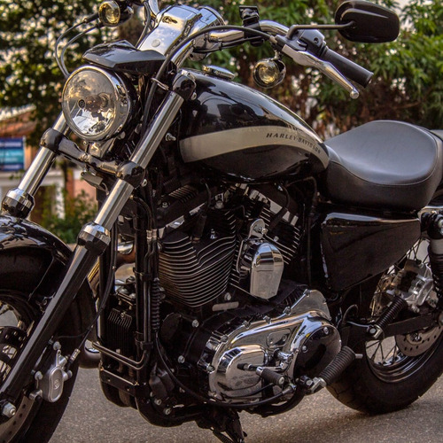 Imagem 9 de 10 de Moto Harley Davidson Xl 1200 Custom 2018