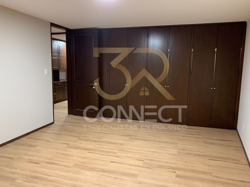 Departamento En Renta En Polanco 3r/2.5b/2e - Excelente Ubicación - 295m2