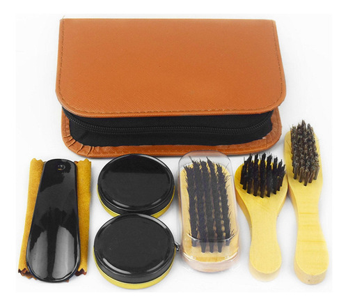 Kit Para El Cuidado Del Calzado Kit Para Lustrar Zapatos,