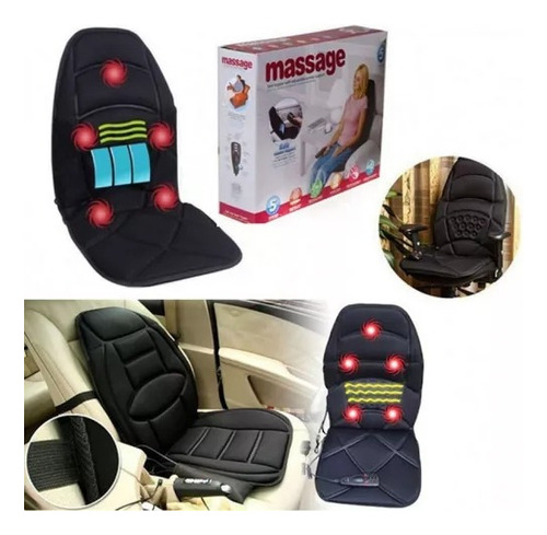 Cubre Asiento , Cojín Masajeador , Ideal Para Auto  O Casa 