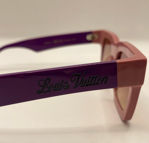 Gafas Lentes Louis Vuitton Z1552e Rosas Con Morado Ocean Rosa Café Rosa Morado (Usado)