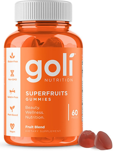 Goli Nutricion : Gomitas De Belleza Con Superfrutas 60 Pcs