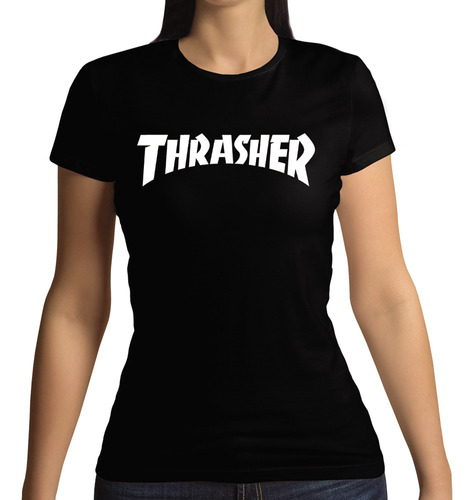 Remeras Mujer Trasher Skate |de Hoy No Pasa| 3a