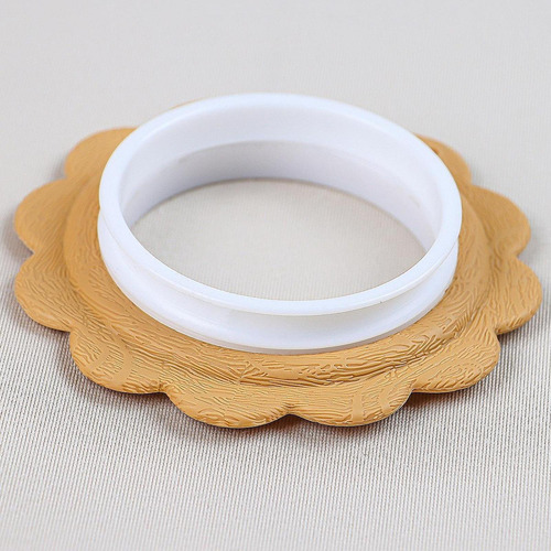 5x Mini Bordado Hoop Marco De Bordado De Bordado Púrpura