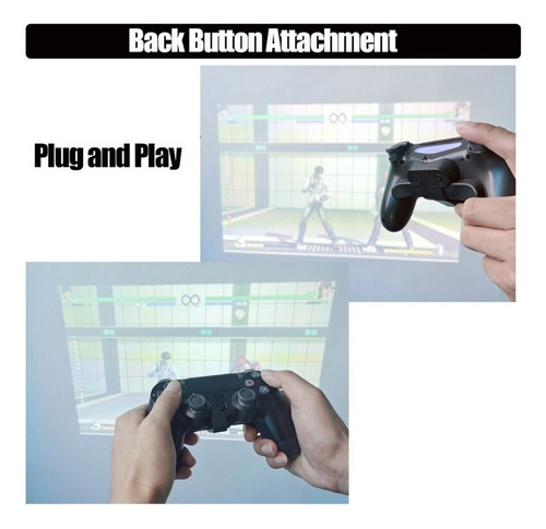 Botón Trasero De Mando Extendido Con Turbo Para Ps4