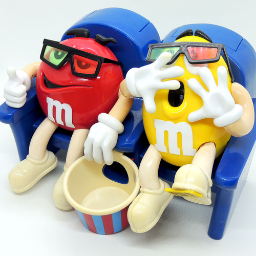 M&m Mym Dispenser Movie 3d Cine Funciona Madtoyz