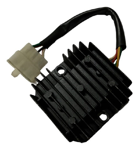 Rectificador Regulador De Voltaje 5 Cables Macho Gy6