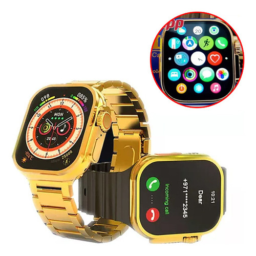 Smartwatch Multifuncional Con Pulsera De Acero En Color