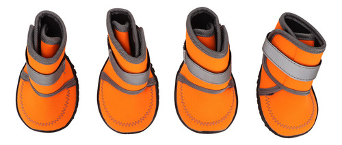 Botines Para Perros, 4 Unidades, De Goma Suave, Impermeables