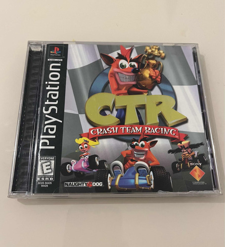 Crash Team Racing Original Ps1 Americano Black Label Ctr