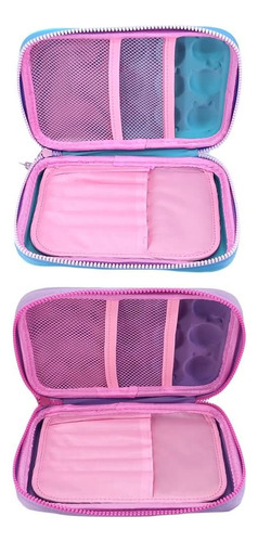 Cartuchera Escolar Cresko Donna Color Violeta Lisa